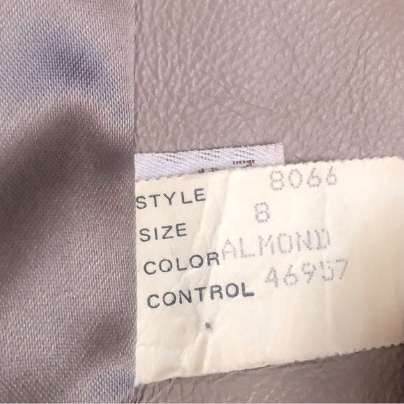 Leather[Carmel California] Vintage Soft Leather Gold Button 3/4 Sleeve MCMod - Picture 8 of 12